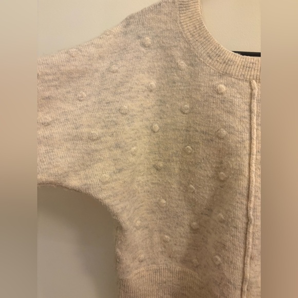 William Rast Textured Cream Sweater - Picture 3 of 7